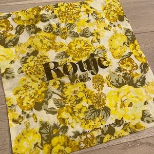 Rouje Floral Yellow Bag